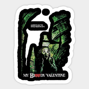 my bloody valentine Sticker